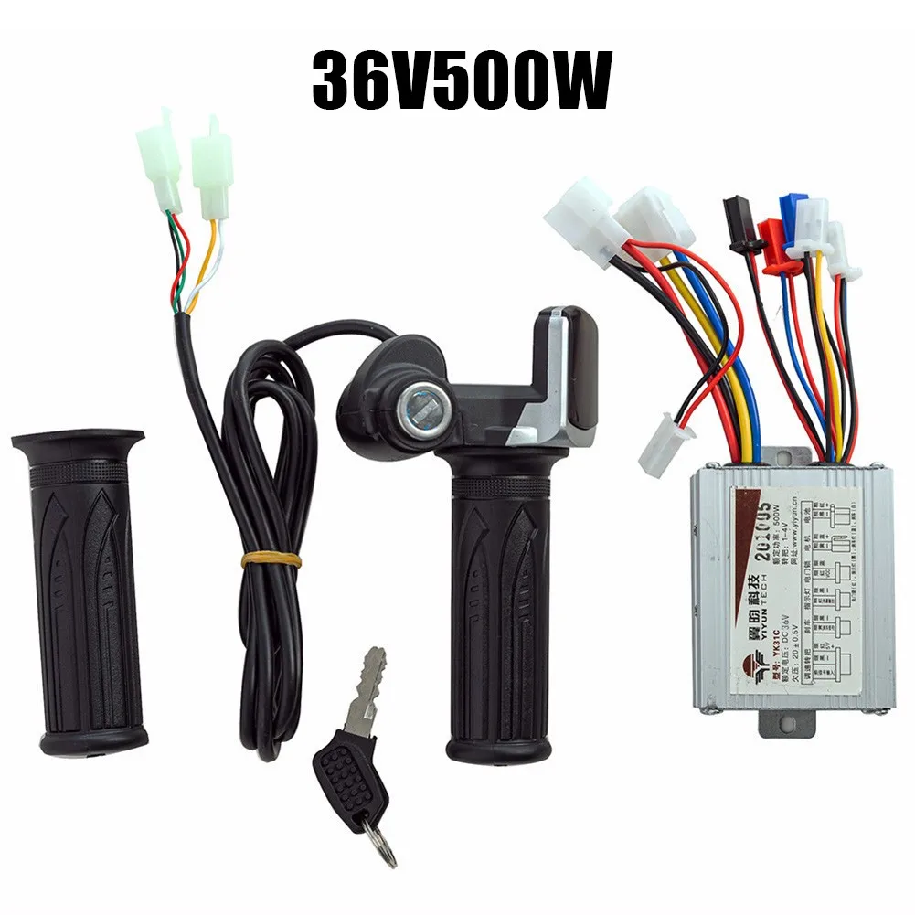 1x Electric Bike 24-48V 250W-1000W Brushed Controller Throttle Grip Set For Scooter EBike Motor 1 Pair Twist Throttle Handlebar
1x Electric Bike 24-48V 250W-1000W Brushed Controller Throttle Grip Set For Scooter EBike Motor 1 Pair Twist Throttle Handlebar