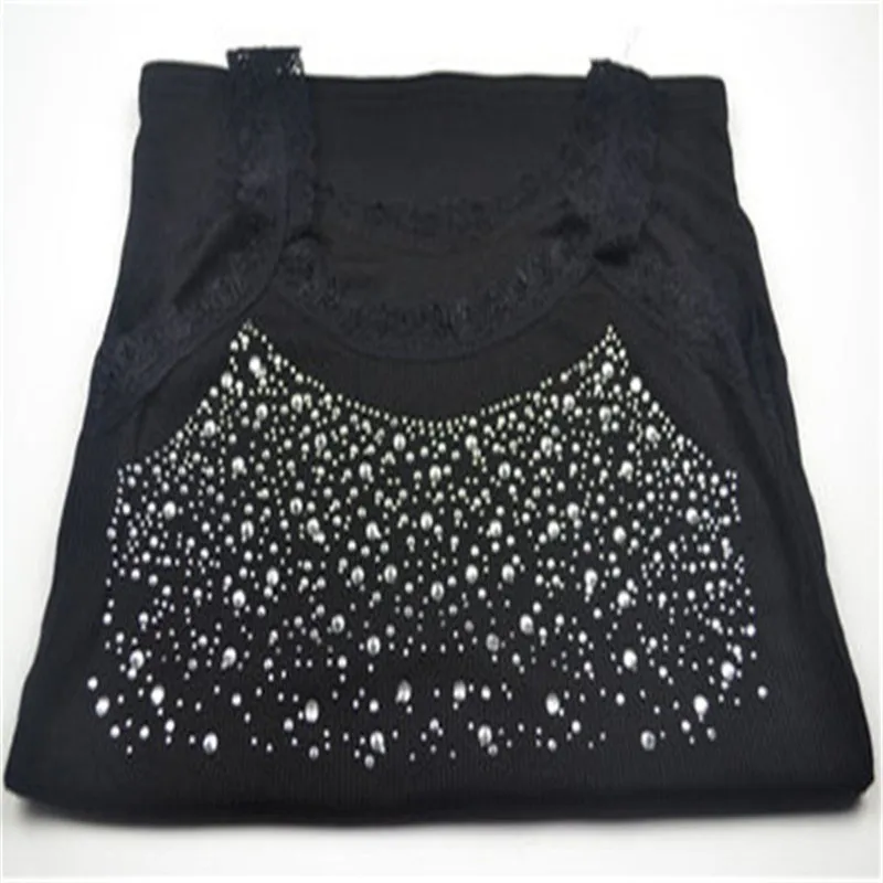 Girl Women's Rhinestone Sequin Lace Tank Top Sling Camisole Vest Slim Sleeveless Vest Casual Female Sexy Loose Solid
Girl Women's Rhinestone Sequin Lace Tank Top Sling Camisole Vest Slim Sleeveless Vest Casual Female Sexy Loose Solid