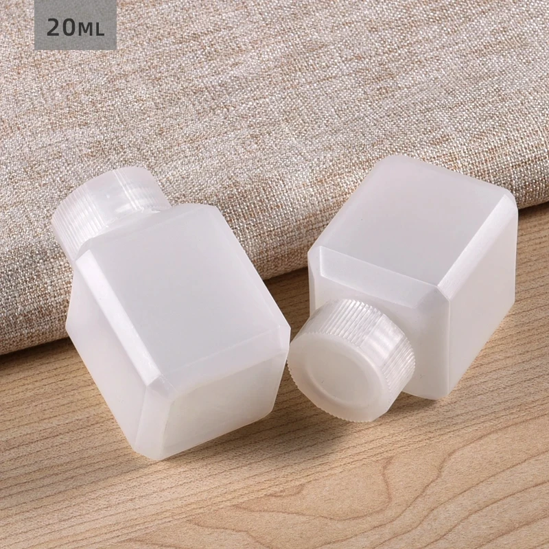 20PCS of 20ML Empty Square Bottle Small Mouth Travel Bottles Refillable Lotion Liquid Packing Container High Quality
20PCS of 20ML Empty Square Bottle Small Mouth Travel Bottles Refillable Lotion Liquid Packing Container High Quality