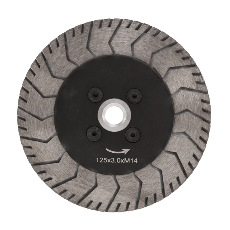 125 X 3.0Mm M14 Double-Sided Diamond Saw Blade Grinding Slice Sharp Type With Flange
125 X 3.0Mm M14 Double-Sided Diamond Saw Blade Grinding Slice Sharp Type With Flange