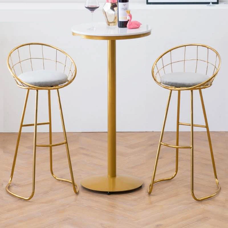 Барный стул из кованого железа мебель для дома простой высокий скандинавский со