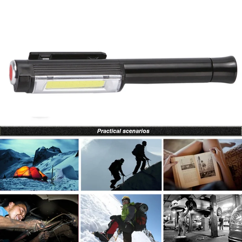 Mini Pen Light Working Inspection light COB LED Multi-function Maintenance flashlight Hand Torch lamp With Magnet
Mini Pen Light Working Inspection light COB LED Multi-function Maintenance flashlight Hand Torch lamp With Magnet