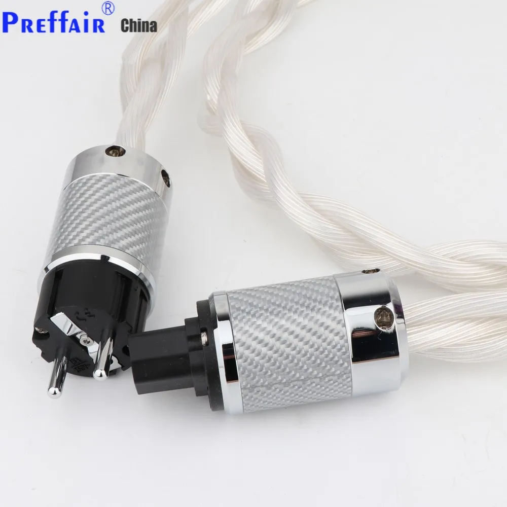 5N OCC single crystal US & EU AC Audiophile audio amplifier DAC filter HIFI silver Power cable Carbon fiber rhodium plating plug
5N OCC single crystal US & EU AC Audiophile audio amplifier DAC filter HIFI silver Power cable Carbon fiber rhodium plating plug