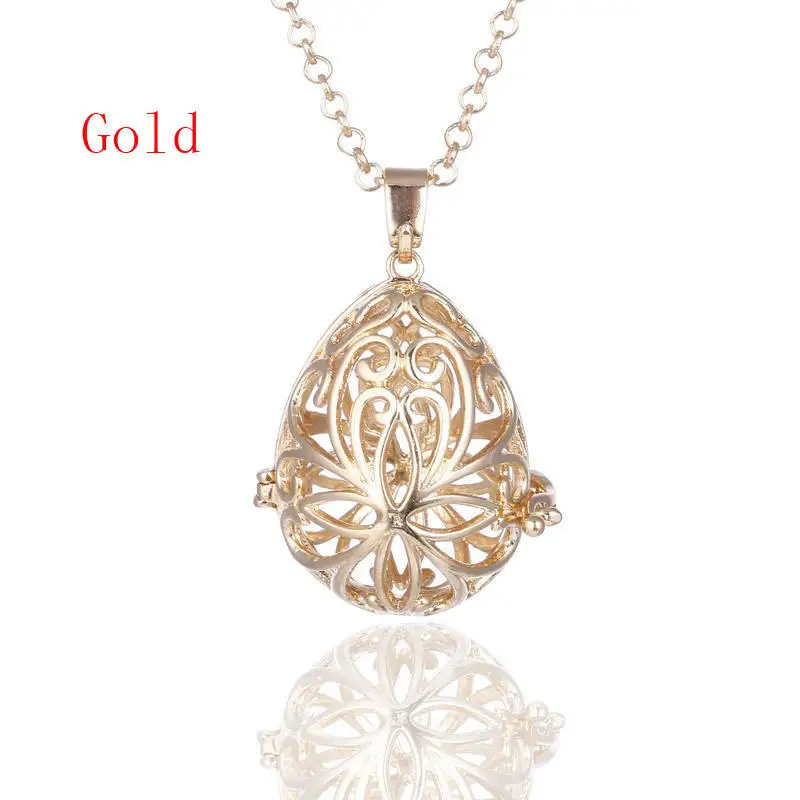 Fashion Locket Angel Caller Clover Pendant Long Musical Sound Harmony Ball Necklace Jewelry For Women
Fashion Locket Angel Caller Clover Pendant Long Musical Sound Harmony Ball Necklace Jewelry For Women
