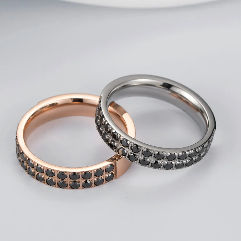 Stainless Steel Womens Rings Zircon Simple Trendy For Engagement Wedding Couple Girlfriend Jewelry Creativity Gift Wholesale
Stainless Steel Womens Rings Zircon Simple Trendy For Engagement Wedding Couple Girlfriend Jewelry Creativity Gift Wholesale