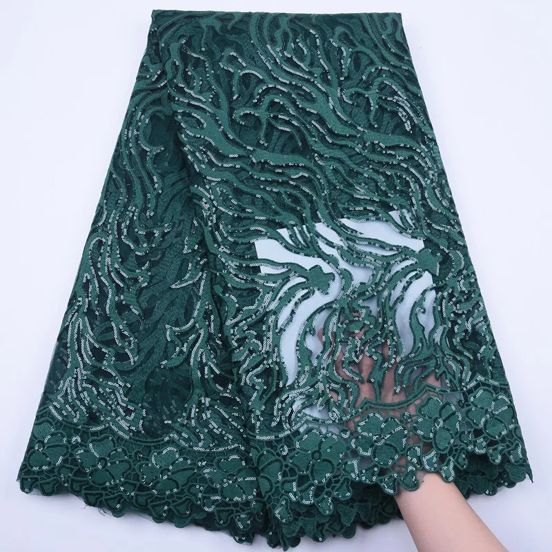 Green French Tulle Lace fabric African Milk Silk fabric Nigerian High Quality Sequins embroidery Lace for Daily wear 5 yards
Green French Tulle Lace fabric African Milk Silk fabric Nigerian High Quality Sequins embroidery Lace for Daily wear 5 yards