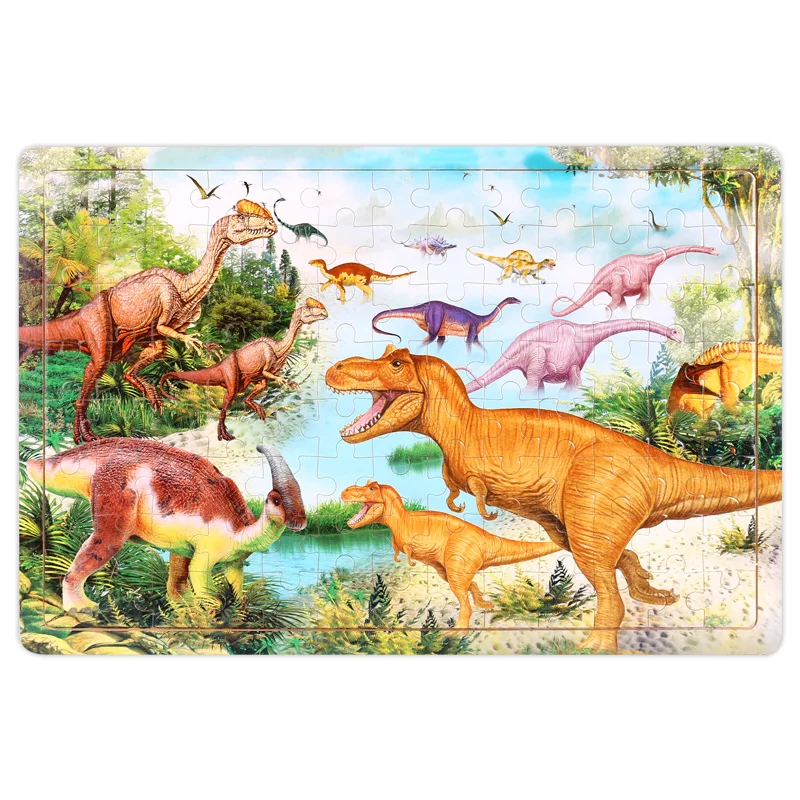 3D Wooden Dinosaurs Jigsaw Puzzle Children Wood Board Kids Learnning Math Games Education Gift Animal Metal Box Montessori Toys
3D Wooden Dinosaurs Jigsaw Puzzle Children Wood Board Kids Learnning Math Games Education Gift Animal Metal Box Montessori Toys