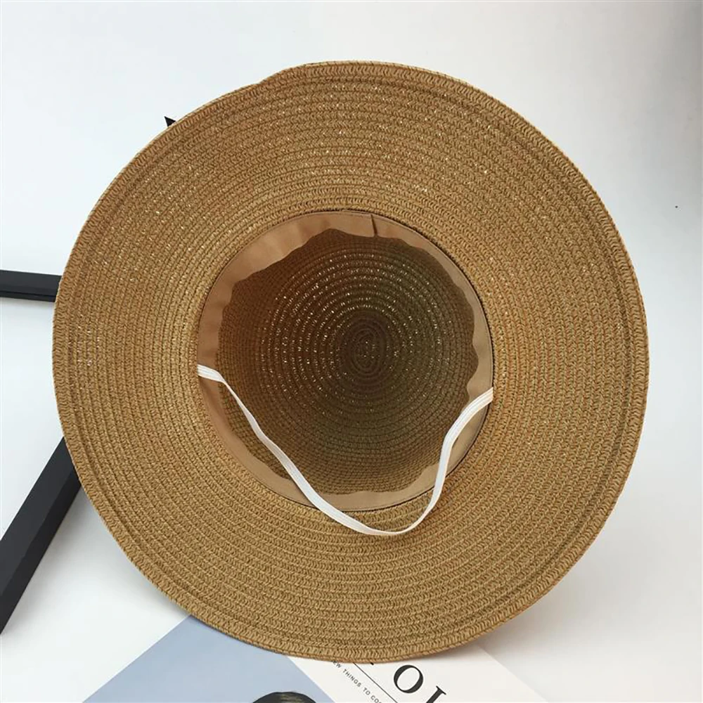Summer Women Straw Cap Comfortable Wide Brim Beach Hat Sun Cap Breathable Sun UV Protection Panama Hat Girl Beach Accessories 
Summer Women Straw Cap Comfortable Wide Brim Beach Hat Sun Cap Breathable Sun UV Protection Panama Hat Girl Beach Accessories