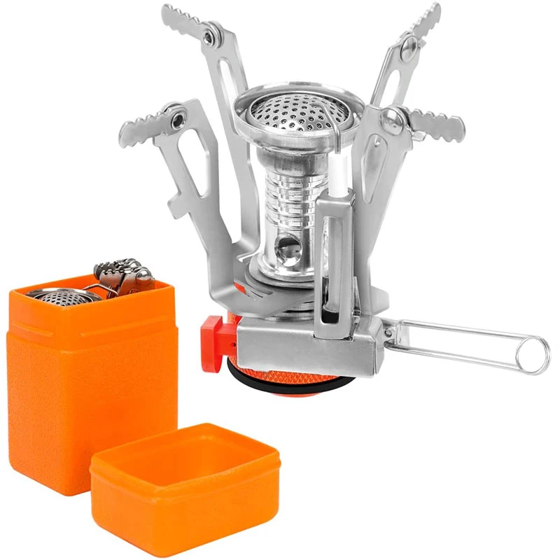 Mini Gas Stove Outdoor Folding Tourist Burner Portable Furnace Picnic Cooking Split Stoves Cooker Gas Burner Camping Supplies
Mini Gas Stove Outdoor Folding Tourist Burner Portable Furnace Picnic Cooking Split Stoves Cooker Gas Burner Camping Supplies