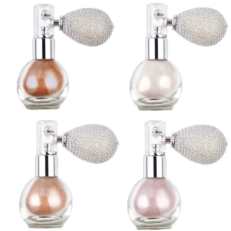 Glitter Highlighter Powder Spray Bottle Brighten Women Makeup Flash Powder Natural Shiny Powder Glass Squeeze Airbag Cosmetic
Glitter Highlighter Powder Spray Bottle Brighten Women Makeup Flash Powder Natural Shiny Powder Glass Squeeze Airbag Cosmetic