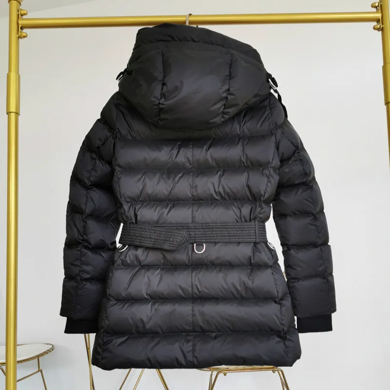 New Autumn Winter Women Long Down Jacket White Goose Fashion Warm Down High-Quality with Belt Slim Fit Hooded Overcoat Outwear
New Autumn Winter Women Long Down Jacket White Goose Fashion Warm Down High-Quality with Belt Slim Fit Hooded Overcoat Outwear