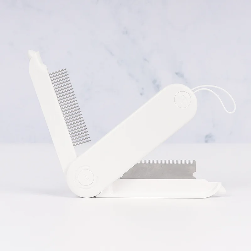 Pet Stainless Double Sides Brush Cat Dog Hair Removal Comb Grooming Dematting Deshedding Blade For Matted
Pet Stainless Double Sides Brush Cat Dog Hair Removal Comb Grooming Dematting Deshedding Blade For Matted