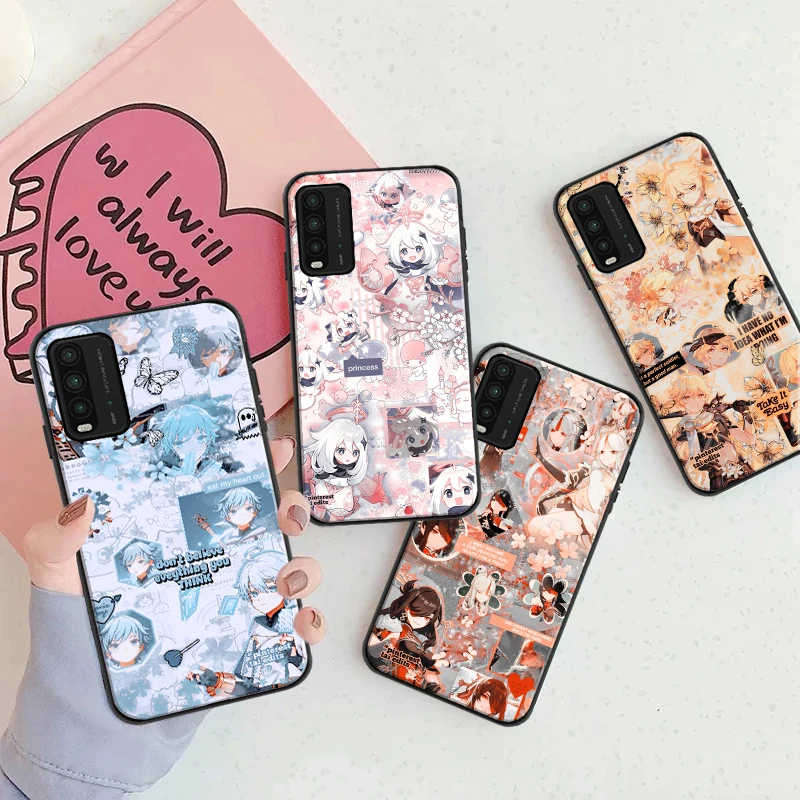 Genshin Impact Case For Xiaomi Redmi 9 9i 9AT 9T 9A 9C Note 9 9T 9S 9 Pro Max Silicone Phone Cover Fundas Coque Shell Capa Cell
Genshin Impact Case For Xiaomi Redmi 9 9i 9AT 9T 9A 9C Note 9 9T 9S 9 Pro Max Silicone Phone Cover Fundas Coque Shell Capa Cell