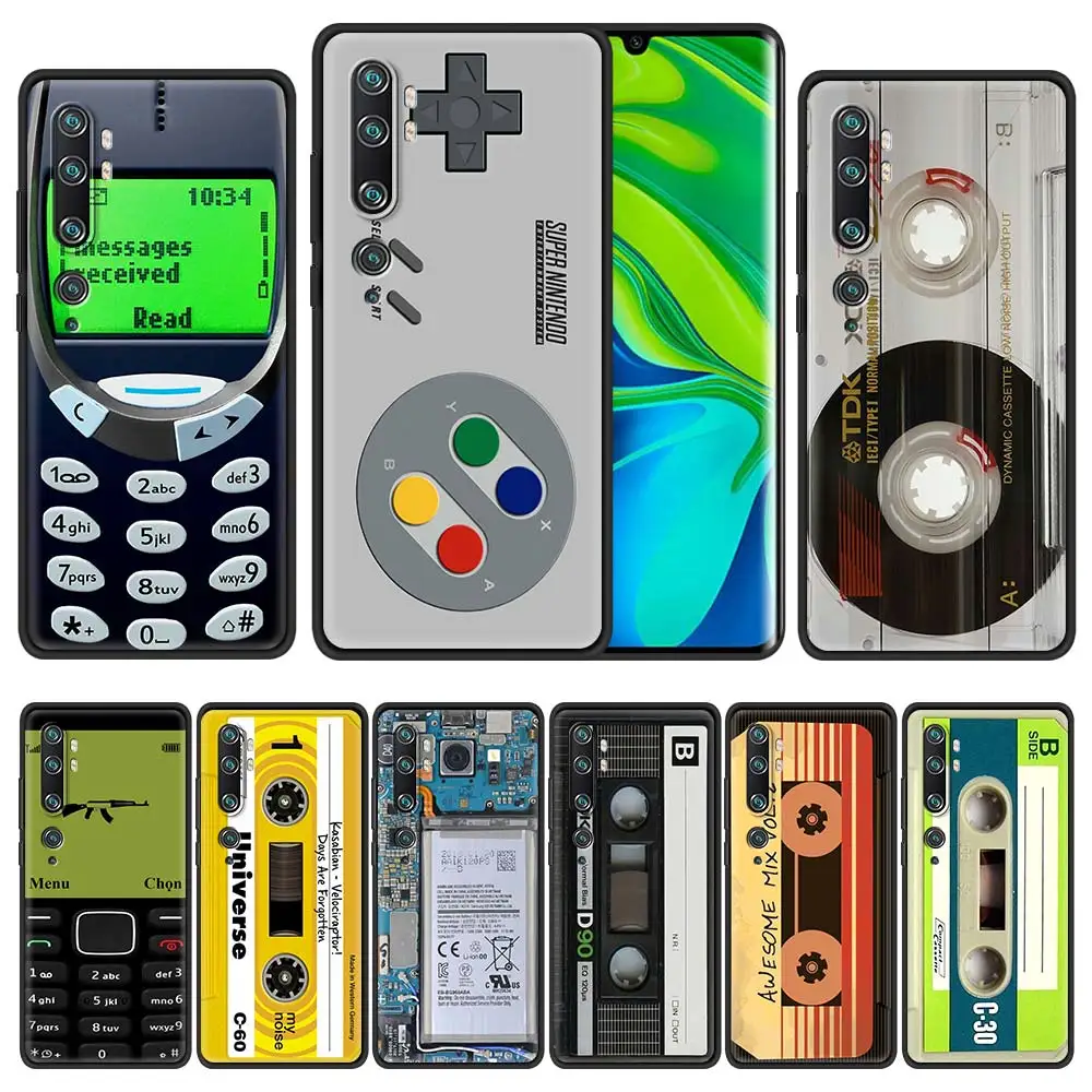 Black Case For Xiaomi Mi Poco X3 NFC M3 11 10T 9T Note 10 Pro 10s CC9 8 A2 Lite Fundas Phone Covers Retro Camera Games
Black Case For Xiaomi Mi Poco X3 NFC M3 11 10T 9T Note 10 Pro 10s CC9 8 A2 Lite Fundas Phone Covers Retro Camera Games