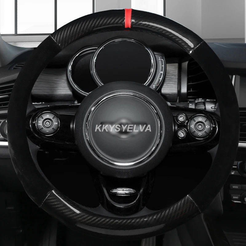Чехол на руль из углеродного волокна и кожи для MINI COOPER S JCW ONE F54 F55 F56 F60 R60 R61
Чехол на руль из углеродного волокна и кожи для MINI COOPER S JCW ONE F54 F55 F56 F60 R60 R61