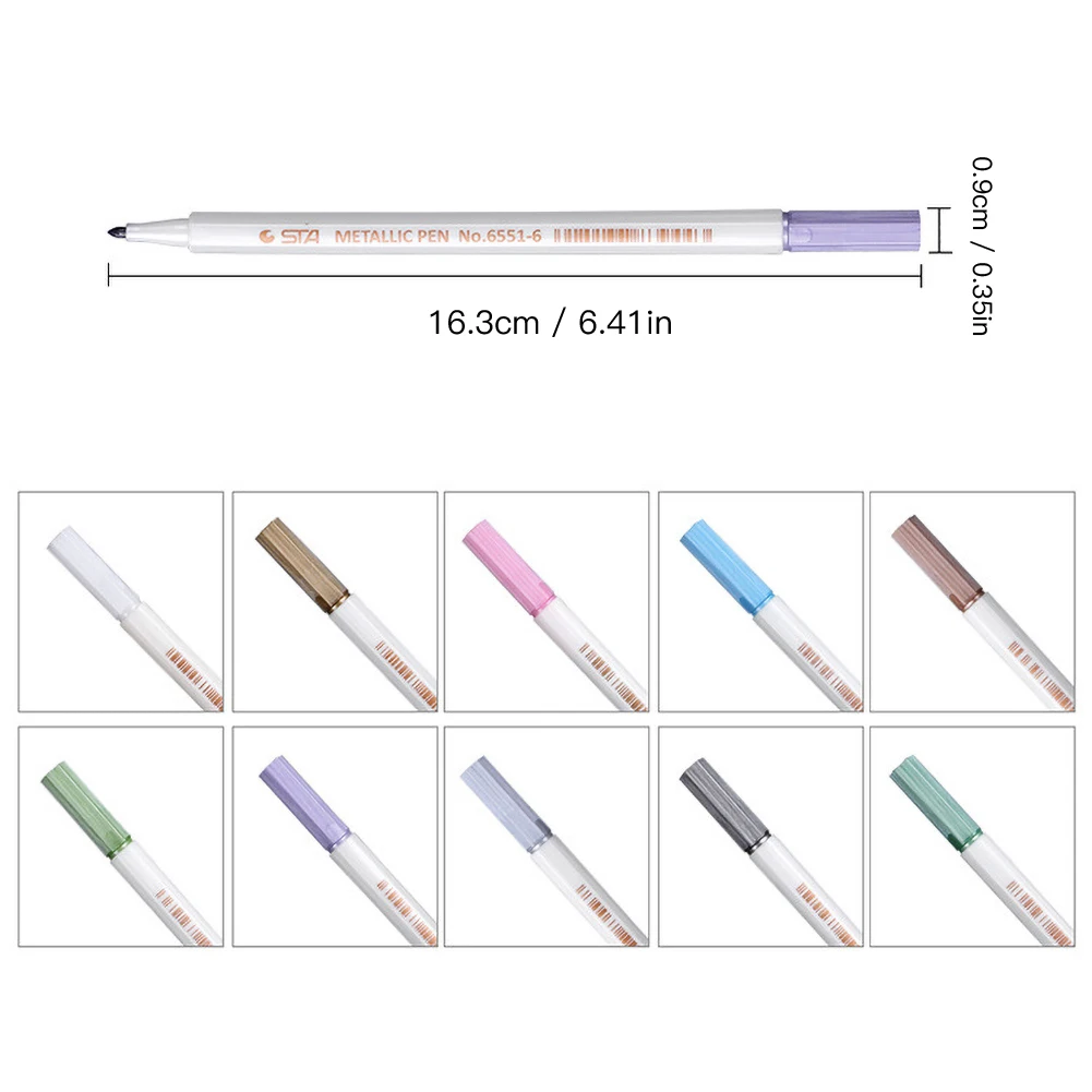 Metal Paint Pen Colorful DIY Album Graffiti Pen Suitable For Painting Hook Line Graffiti DIY Gift For Boys Or Girls
Metal Paint Pen Colorful DIY Album Graffiti Pen Suitable For Painting Hook Line Graffiti DIY Gift For Boys Or Girls
