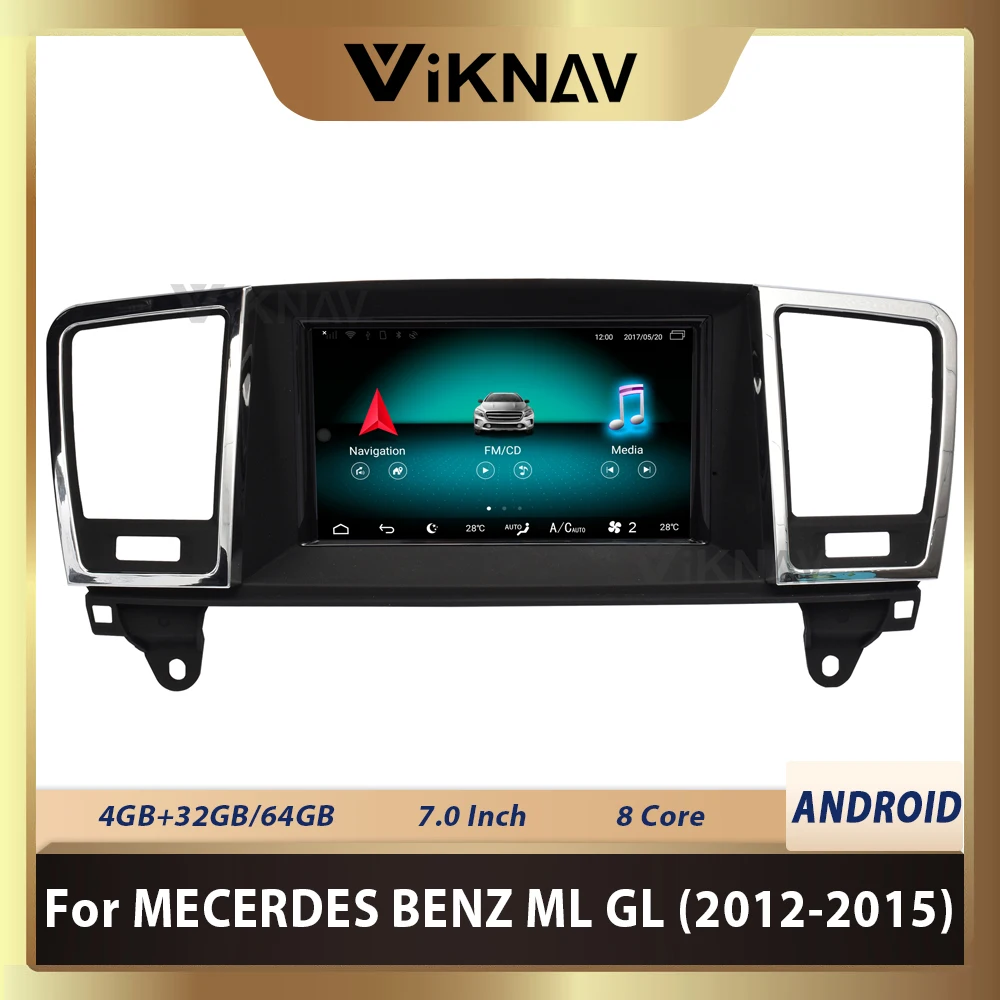 Android Car GPS Navigation Display For-Mercedes-Benz ML 2012-2015 GL 2013 2014 2015 Multimedia Video Player
Android Car GPS Navigation Display For-Mercedes-Benz ML 2012-2015 GL 2013 2014 2015 Multimedia Video Player
