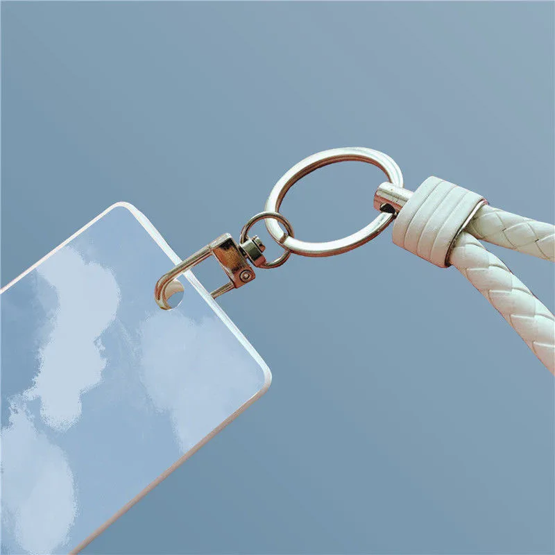 Illustration Bus Pass Protective Case Student Meal Card Car Key Access Card Cover Keychain for Men and Women key chains
Illustration Bus Pass Protective Case Student Meal Card Car Key Access Card Cover Keychain for Men and Women key chains