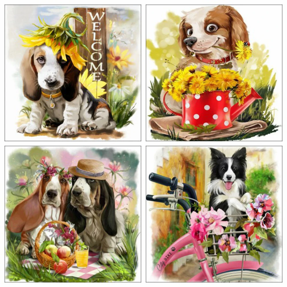 MomoArt Diamond Embroidery Full Square Drill Dog Picture Rhinestones Diamond Painting Dog Cross Stitch Mosaic Kits Home Decor
MomoArt Diamond Embroidery Full Square Drill Dog Picture Rhinestones Diamond Painting Dog Cross Stitch Mosaic Kits Home Decor