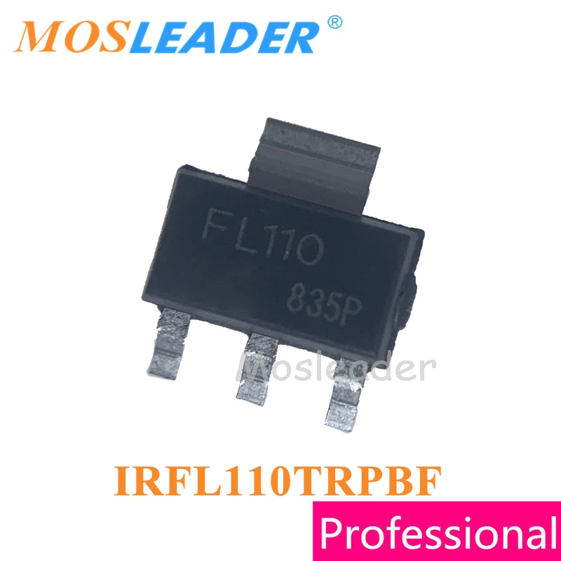 Mosleader IRFL110 SOT223 100PCS 1000PCS FL110 IRFL110TRPBF IRFL110PBF IRFL110TR N-channel 100V 1.5A Made in China High quality
Mosleader IRFL110 SOT223 100PCS 1000PCS FL110 IRFL110TRPBF IRFL110PBF IRFL110TR N-channel 100V 1.5A Made in China High quality
