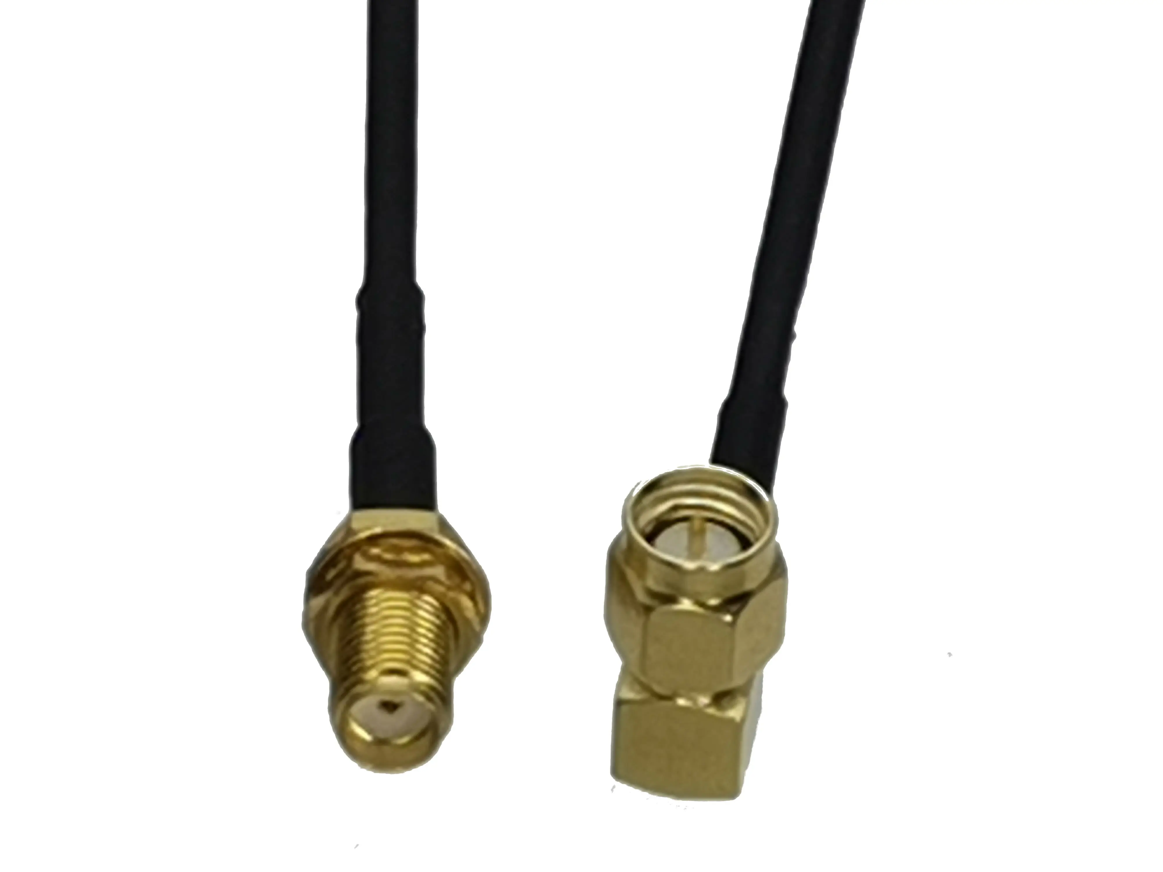RG174 SMA Male Plug Right angle to SMA Female Jack Bulkhead RF Jumper pigtail Cable 4inch~10FT
RG174 SMA Male Plug Right angle to SMA Female Jack Bulkhead RF Jumper pigtail Cable 4inch~10FT