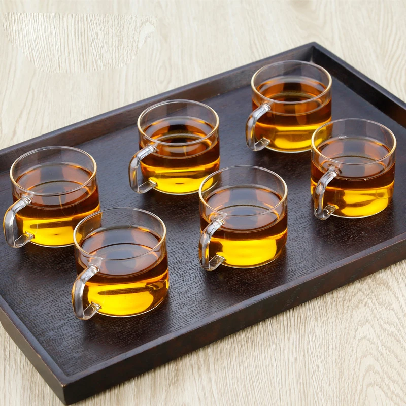 Simple design small capacity 150ml Heat Resistant tea glass cup 210407-19 
Simple design small capacity 150ml Heat Resistant tea glass cup 210407-19