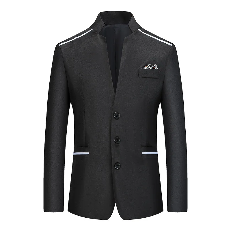 New Vintage Blazer Men 2021 Plus Size Chinese Style Business Casual Stand Collar Male Blazer Slim Blazer Jacket
New Vintage Blazer Men 2021 Plus Size Chinese Style Business Casual Stand Collar Male Blazer Slim Blazer Jacket
