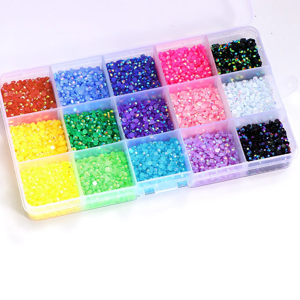 3mm 4mm 5mm Flatback Round Acrylic Plastic Rhinestones For Handicraft Decoration 3D Nails Clothing Mobile Shoes Nail Crafts DIY
3mm 4mm 5mm Flatback Round Acrylic Plastic Rhinestones For Handicraft Decoration 3D Nails Clothing Mobile Shoes Nail Crafts DIY