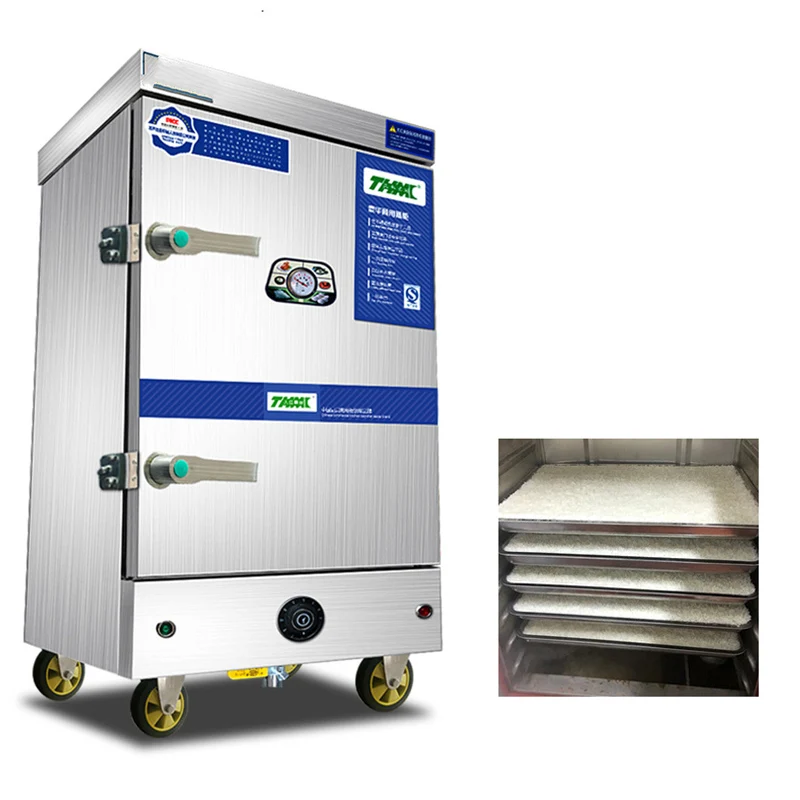 Timing Type Steaming Rice Cabinet 8 Disks Steam Steaming Cabinet Multi-function Commercial Cooking Canteen
Timing Type Steaming Rice Cabinet 8 Disks Steam Steaming Cabinet Multi-function Commercial Cooking Canteen