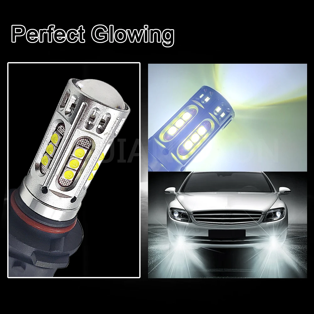 RUIANDSION 2Pcs 2000Lm P13W PSX26W LED Bulb Car Fog Light Auto DRL Driving Lamp For High Beam Powerful 14W 12V 24V 10-30V 6000K
RUIANDSION 2Pcs 2000Lm P13W PSX26W LED Bulb Car Fog Light Auto DRL Driving Lamp For High Beam Powerful 14W 12V 24V 10-30V 6000K