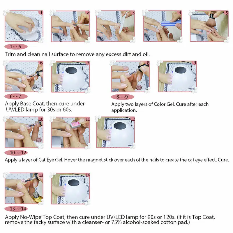 Elite99 Cat Eye 6pcs with Magnet Gel Nail Polish Set Nail Art Set UV Gel Nail Kit Base Top Coat For Manicure Hybrid Varnishes
Elite99 Cat Eye 6pcs with Magnet Gel Nail Polish Set Nail Art Set UV Gel Nail Kit Base Top Coat For Manicure Hybrid Varnishes