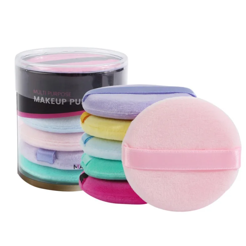 Six Dry Powder Puffs Non-Latex Wet And Dry Dual Use Round Face Wash Puff Makeup Sponge 6pcs Soft Makeup Face Powder Puff
Six Dry Powder Puffs Non-Latex Wet And Dry Dual Use Round Face Wash Puff Makeup Sponge 6pcs Soft Makeup Face Powder Puff