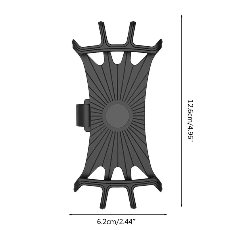 Universal Bike Phone Holder Silicone Adjustable Anti-shock Phone Mount Bracket Bicycle Handlebar Stand for 4-6.3 Inches
Universal Bike Phone Holder Silicone Adjustable Anti-shock Phone Mount Bracket Bicycle Handlebar Stand for 4-6.3 Inches