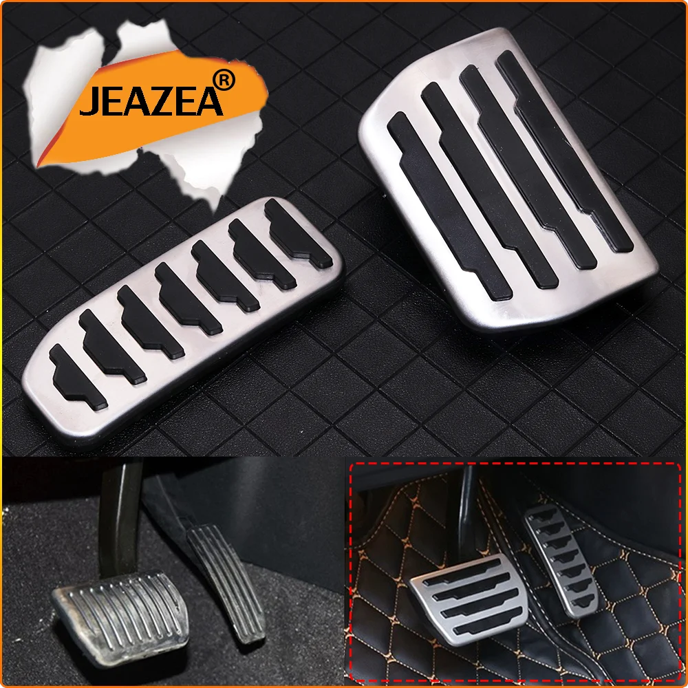 JEAZEA Car Pedals For Land Rover Jaguar F-PACE Range Rover Stainless Steel Brake Gas Fuel Brake Footrest Pedal Protection Cover
JEAZEA Car Pedals For Land Rover Jaguar F-PACE Range Rover Stainless Steel Brake Gas Fuel Brake Footrest Pedal Protection Cover