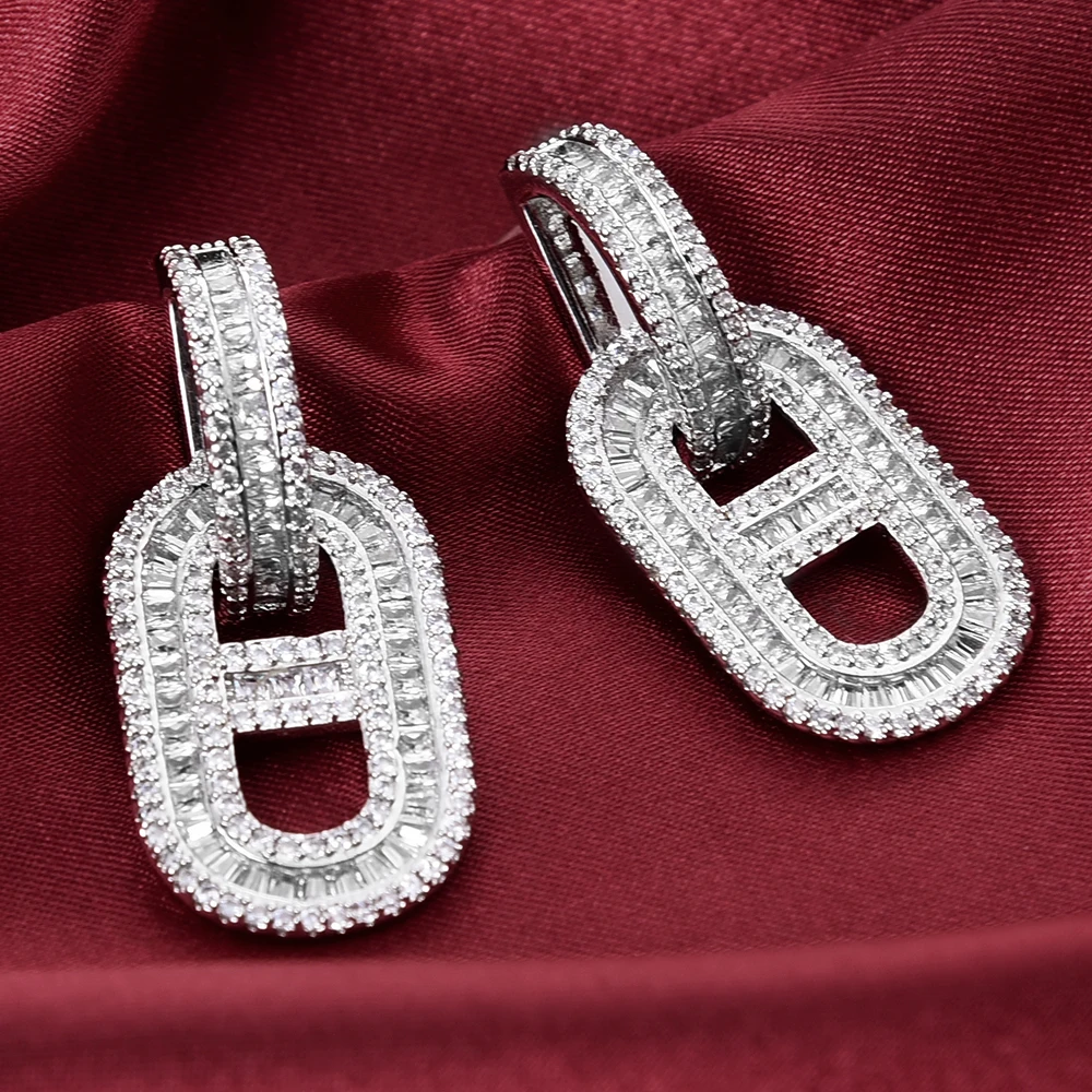 missvikki 2 Colors Trendy Luxury Cute Oval Pendant Earrings for Women Fine Jewelry Full CZ Bridal Wedding 2021 Earrings Jewelry
missvikki 2 Colors Trendy Luxury Cute Oval Pendant Earrings for Women Fine Jewelry Full CZ Bridal Wedding 2021 Earrings Jewelry