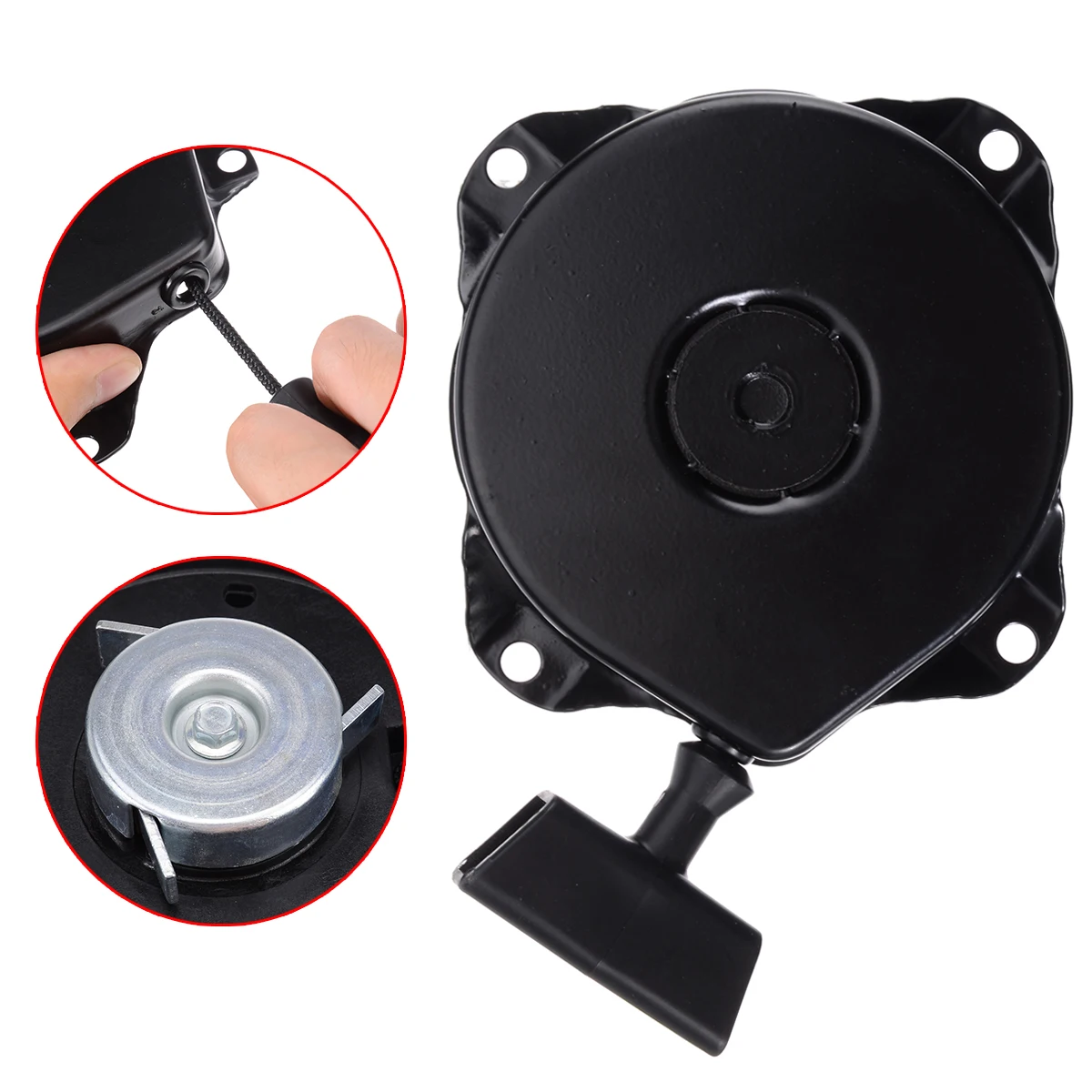 Lawn Rewind Pull Recoil Starter for 590420A 590706 Stens 150-003 Lawn Mower Engine Motor Part
Lawn Rewind Pull Recoil Starter for 590420A 590706 Stens 150-003 Lawn Mower Engine Motor Part