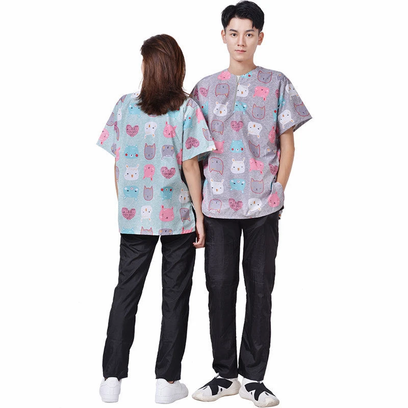Pet Beautician Work Clothes Set Waterproof Anti-Static Apron Kit Cartoon Pet Store Beauty Robe Dress Gown G0301
Pet Beautician Work Clothes Set Waterproof Anti-Static Apron Kit Cartoon Pet Store Beauty Robe Dress Gown G0301