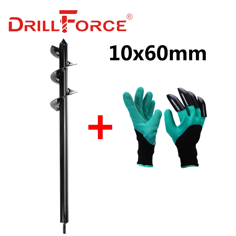 Спиральное сверло DRILLFORCE для посадки цветов 8/9/10 см
Спиральное сверло DRILLFORCE для посадки цветов 8/9/10 см