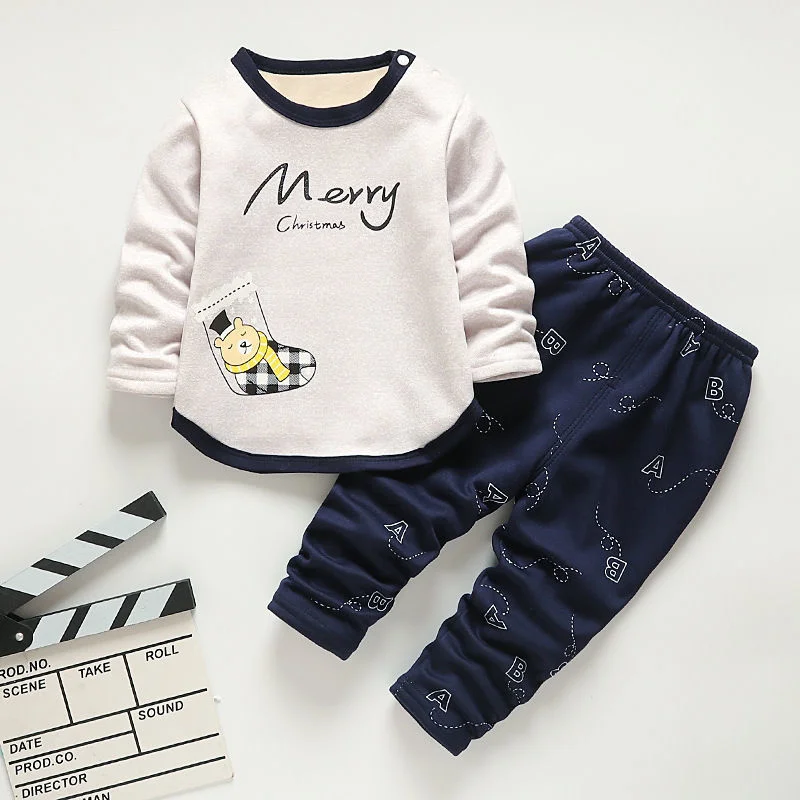 autumn winter plus fleece baby clothing sets children boys girls cartoon warm 2PCS kids Pajamas Thick Unisex Kids Clothing Sets
autumn winter plus fleece baby clothing sets children boys girls cartoon warm 2PCS kids Pajamas Thick Unisex Kids Clothing Sets