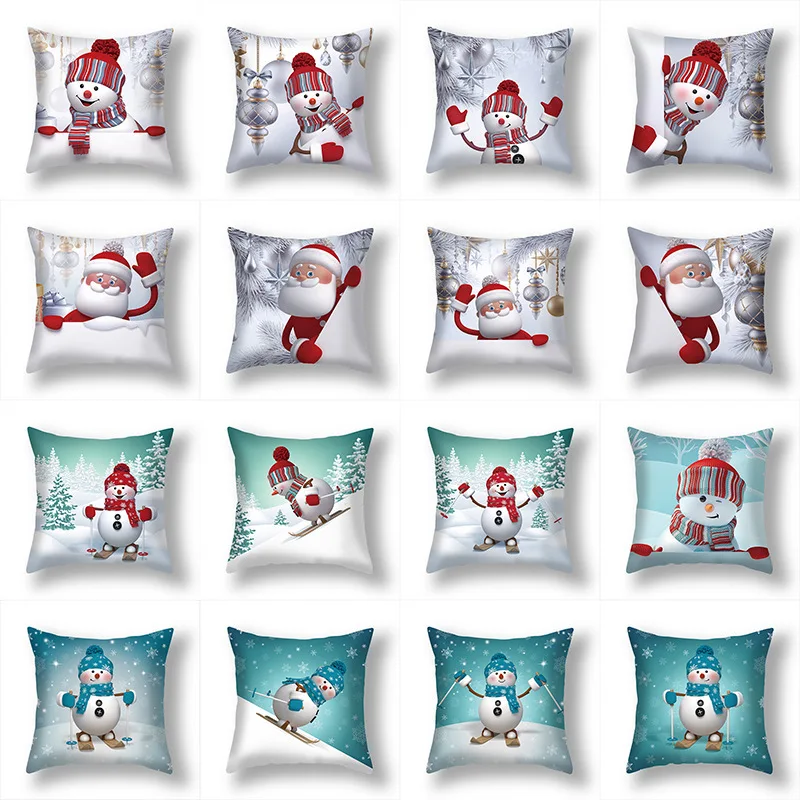 Decorative Cushion Cover Christmas Santa Claus Pillow Cover Christmas Decoration Pillowcase Cushions For Sofa Home New Year Hot
Decorative Cushion Cover Christmas Santa Claus Pillow Cover Christmas Decoration Pillowcase Cushions For Sofa Home New Year Hot
