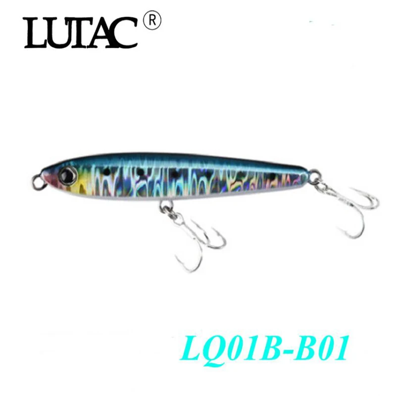 Lutac Hard Fishing Lures Stick Bait Long Casting Sinking Pencil LQ01B 85mm25g Pencil Lure
Lutac Hard Fishing Lures Stick Bait Long Casting Sinking Pencil LQ01B 85mm25g Pencil Lure