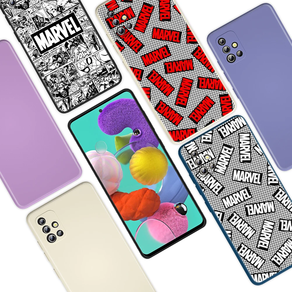 Logo Marvel Avengers For Samsung Galaxy A72 A52 A71 A51 A32 A31 A12 A11 A91 A81 A02 Liquid Silicone Soft Phone Case
Logo Marvel Avengers For Samsung Galaxy A72 A52 A71 A51 A32 A31 A12 A11 A91 A81 A02 Liquid Silicone Soft Phone Case