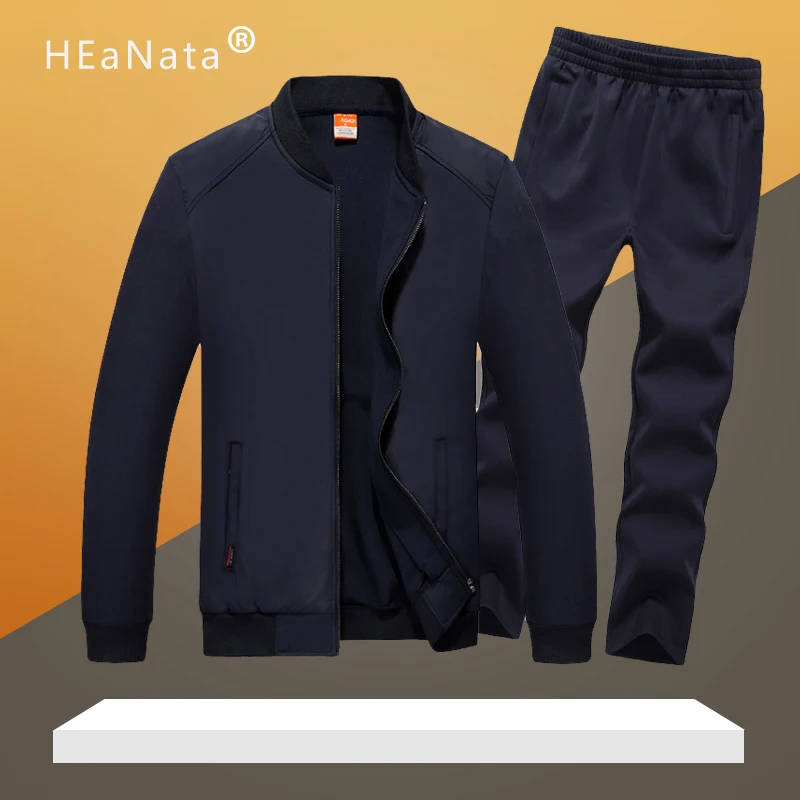 M-8XL мужской спортивный костюм высокого качества 2020 новый мужской модный спортивный костюм из двух предметов комплекты куртка на молнии + бр... 
M-8XL мужской спортивный костюм высокого качества 2020 новый мужской модный спортивный костюм из двух предметов комплекты куртка на молнии + бр...