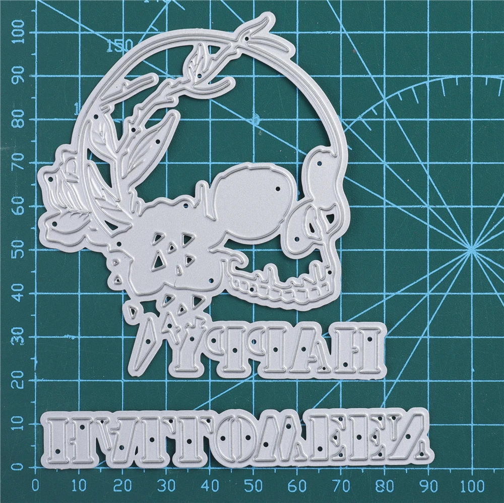 InLoveArts Halloween Dies Flower Skull Metal Cutting Dies wWord die cut Card Making Scrapbooking Dies Embossing Cuts Craft Dies
InLoveArts Halloween Dies Flower Skull Metal Cutting Dies wWord die cut Card Making Scrapbooking Dies Embossing Cuts Craft Dies
