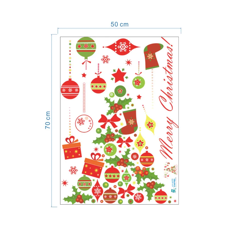 Christmas Ball Bell Stocking Wall Stickers For Shop Home Decoration Xmas Festival Wall Mural Art Diy Window Decal Pvc Posters
Christmas Ball Bell Stocking Wall Stickers For Shop Home Decoration Xmas Festival Wall Mural Art Diy Window Decal Pvc Posters