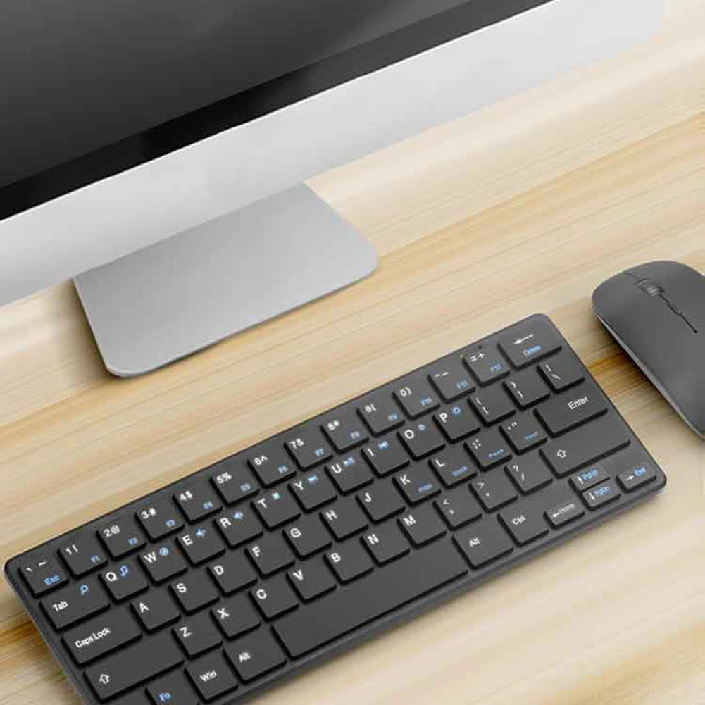 Беспроводная Bluetooth клавиатура 1200DPI USB проводсветодиодный светодиодная для Labtop ПК