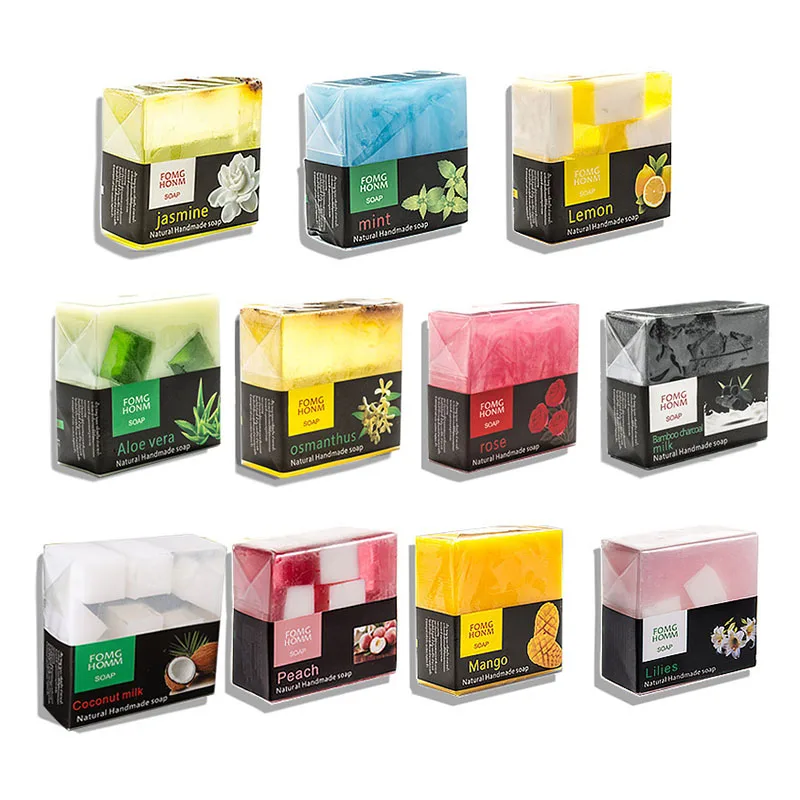 Handmade Essential Oil Soap Coconut Oil Face Care Hand Cleansing Bathing Soap Moisturizing Skin Deep Cleaning Fruit Flower Soap
Handmade Essential Oil Soap Coconut Oil Face Care Hand Cleansing Bathing Soap Moisturizing Skin Deep Cleaning Fruit Flower Soap