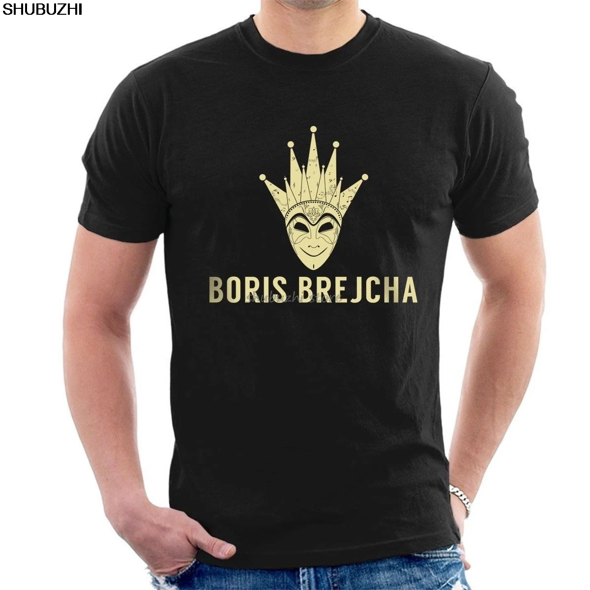 

DJ BORIS BREJCHA T-SHIRT High-Tech Minimal Techno Music Unisex Women & Kids A37 Cartoon t shirt New Fashion tshirt sbz1408