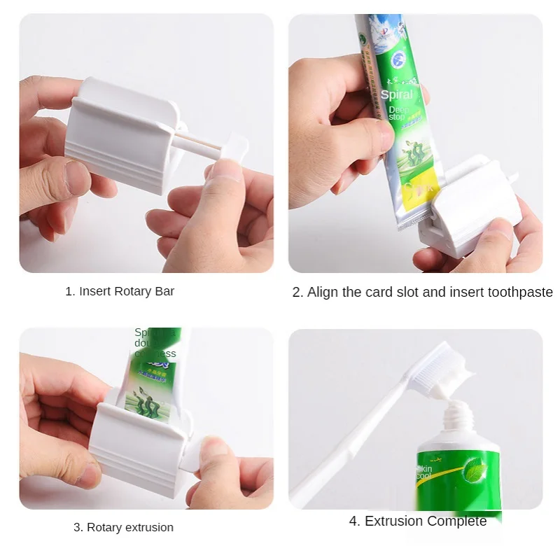 Large Toothpaste Squeezer Simple Lazy Squeezer Toothpaste Dispenser Toiletries Squeezing Tool Bathroom Accessories
Large Toothpaste Squeezer Simple Lazy Squeezer Toothpaste Dispenser Toiletries Squeezing Tool Bathroom Accessories