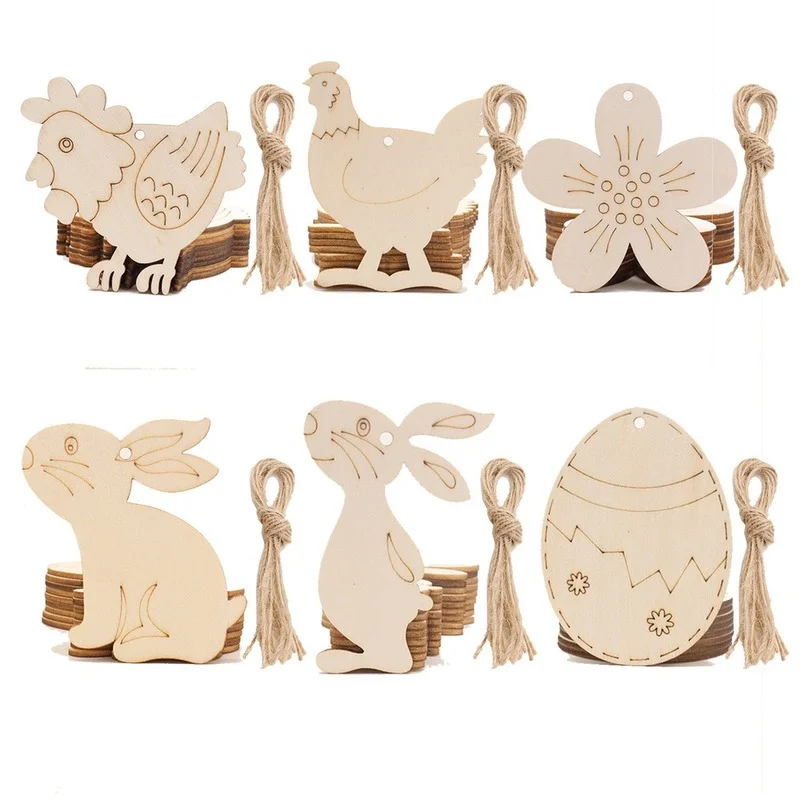 10pcs Happy Easter Wooden Easter Decoration for Home Hand Painted DIY Craft Wood Chip Hanging Ornaments Easter Party Supplies
10pcs Happy Easter Wooden Easter Decoration for Home Hand Painted DIY Craft Wood Chip Hanging Ornaments Easter Party Supplies